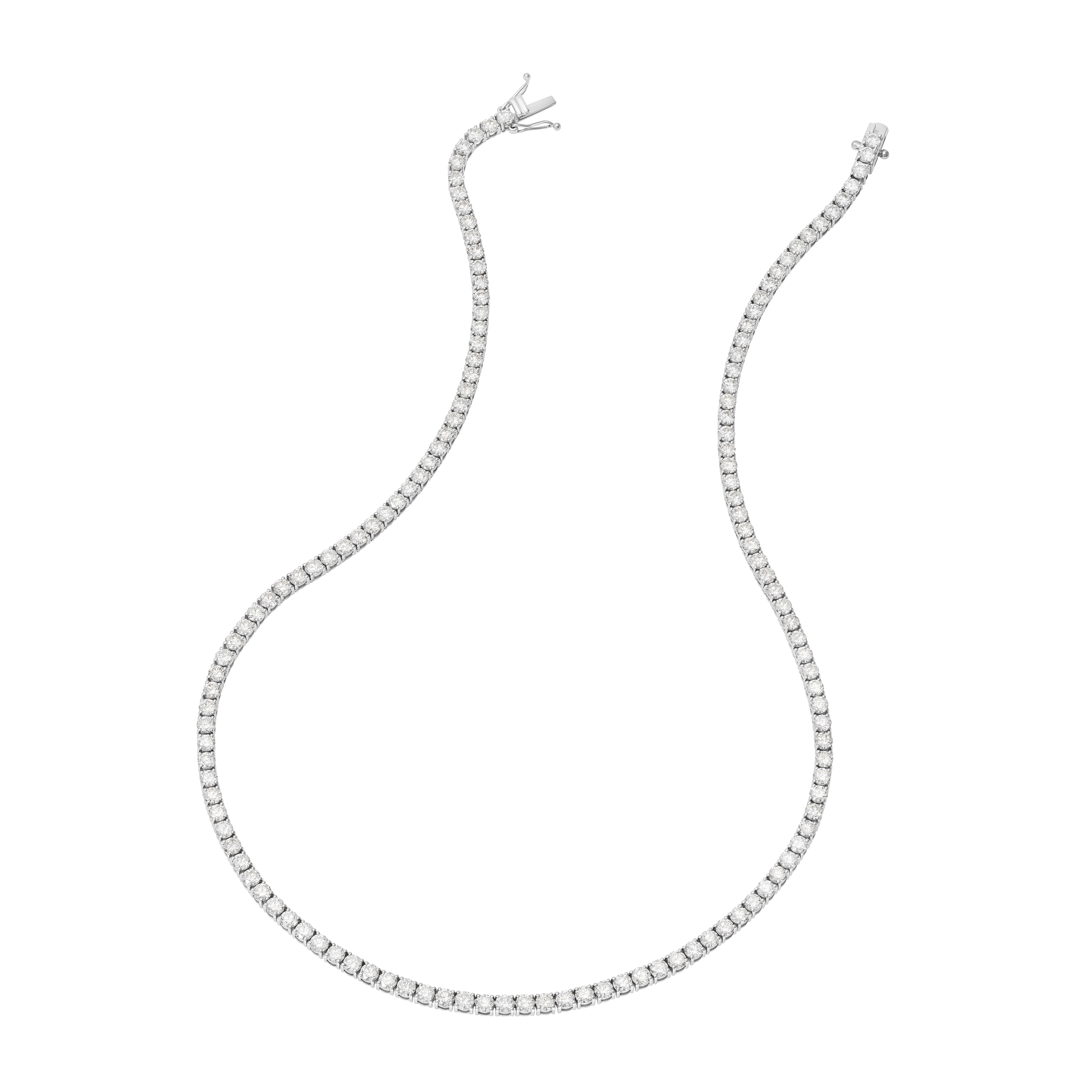 Tennis Necklace- Full Diamond