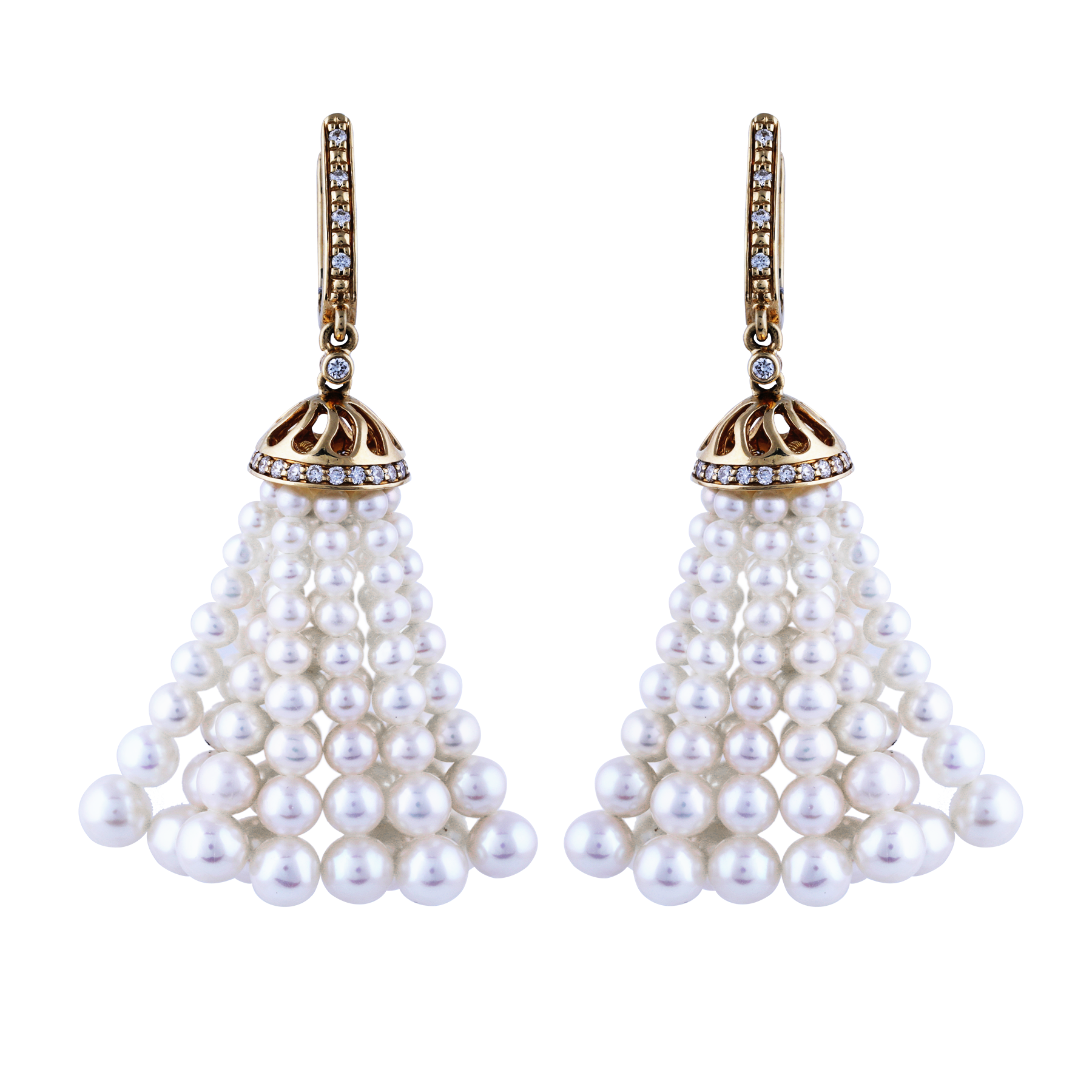 Earth Madness Pearl Earrings