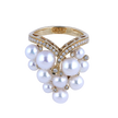 Earth Madness Pearl Ring