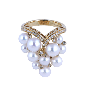 Earth Madness Pearl Ring