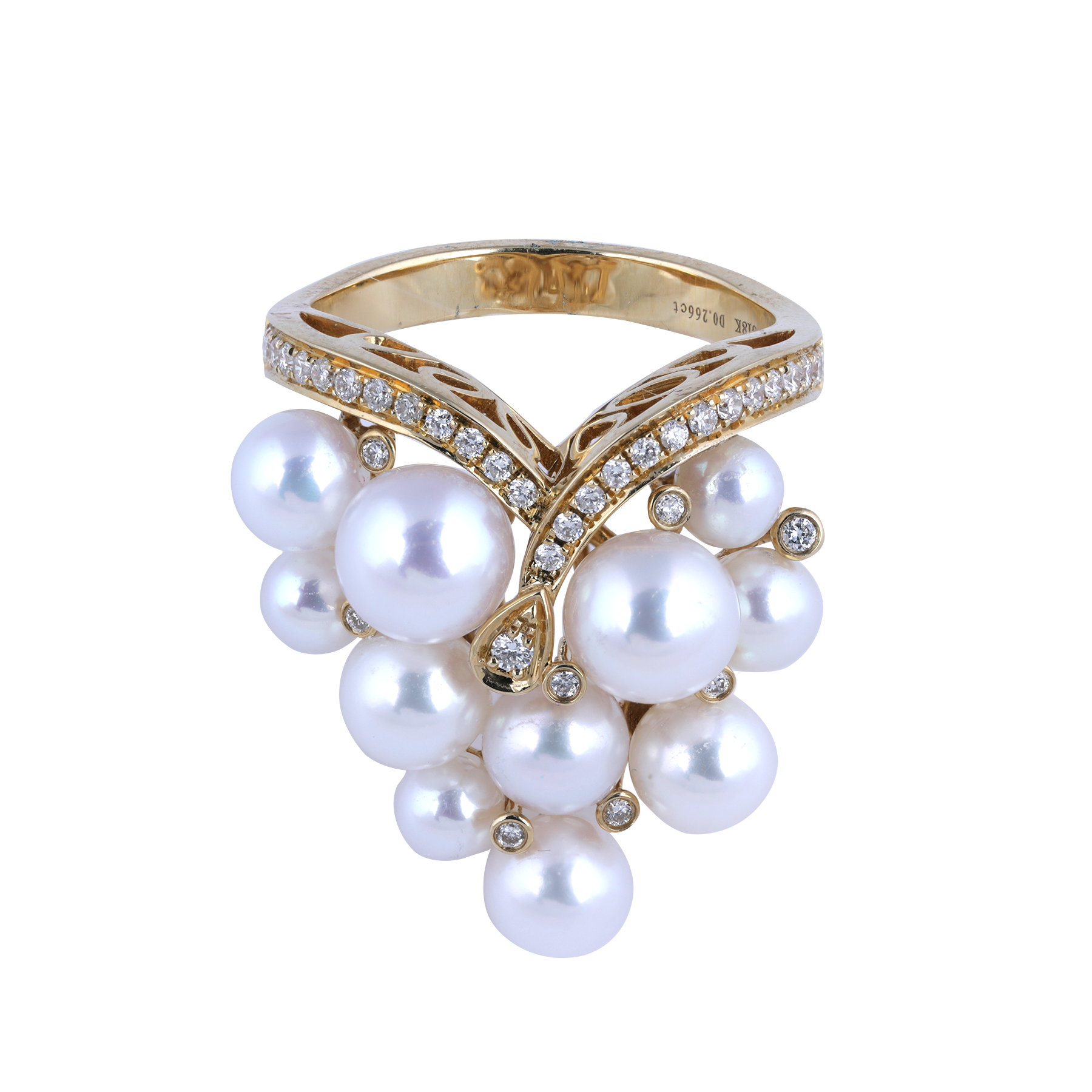 Earth Madness Pearl Ring