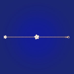 One Centered Jasmine Flower Bracelet