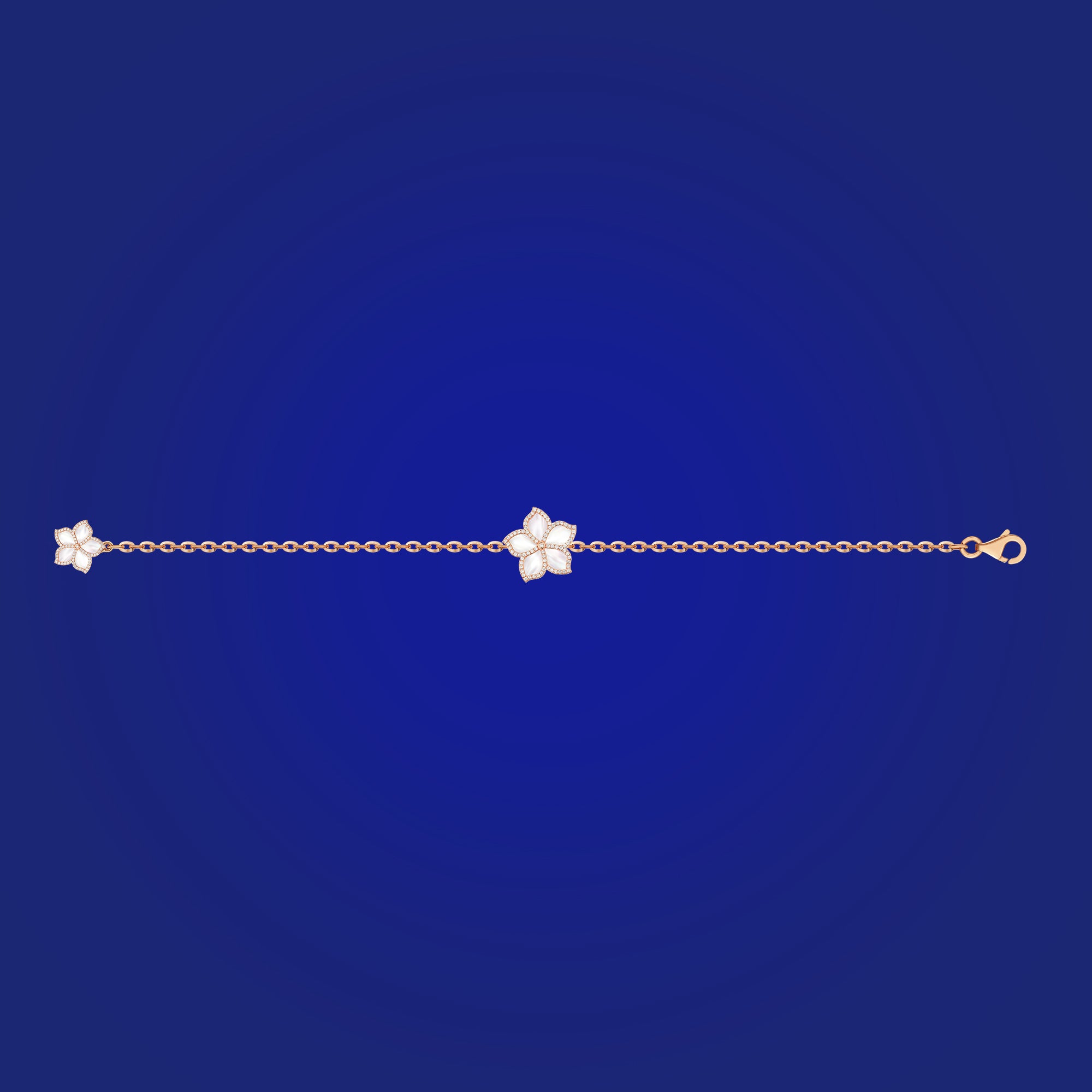 One Centered Jasmine Flower Bracelet