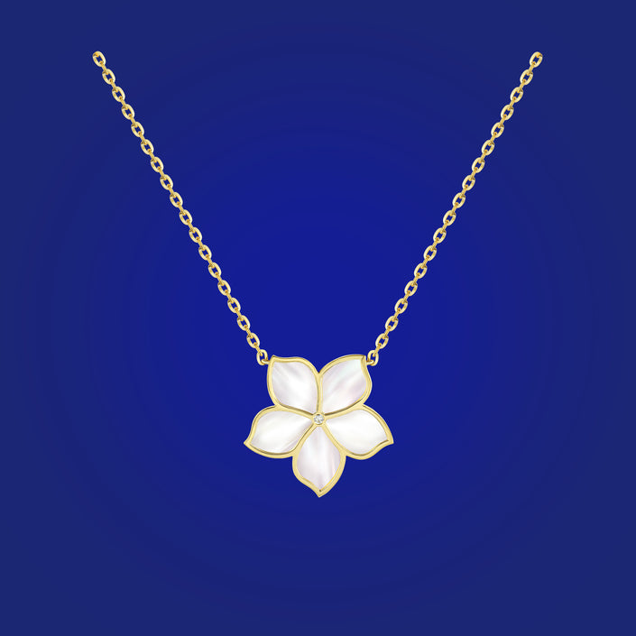 Necklace Plain Mother of Pearl