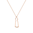 Gold Frame Necklace
