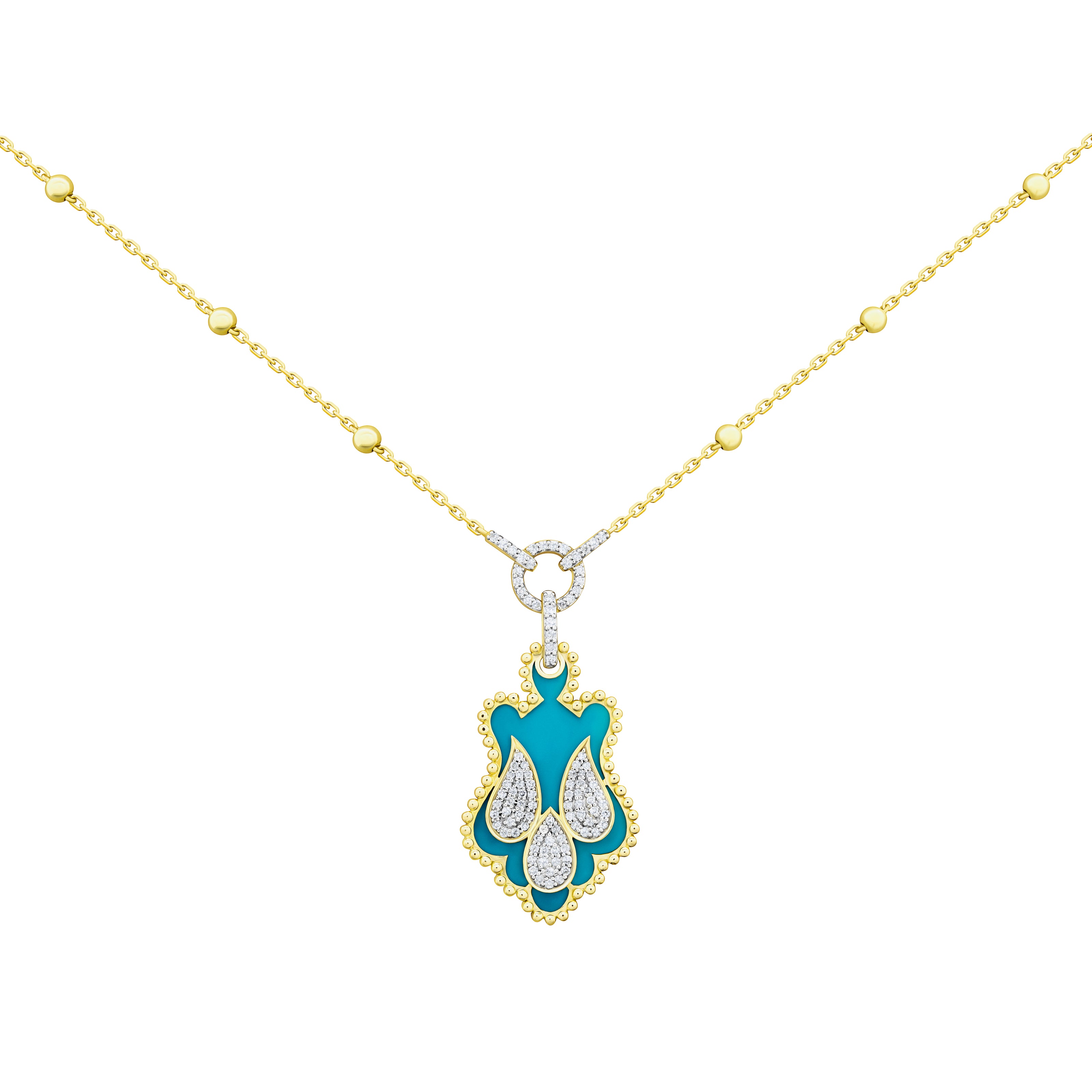 Asala Torquoise Pendant