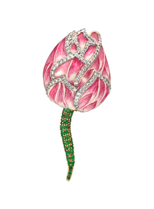 Verdant Muse Brooch