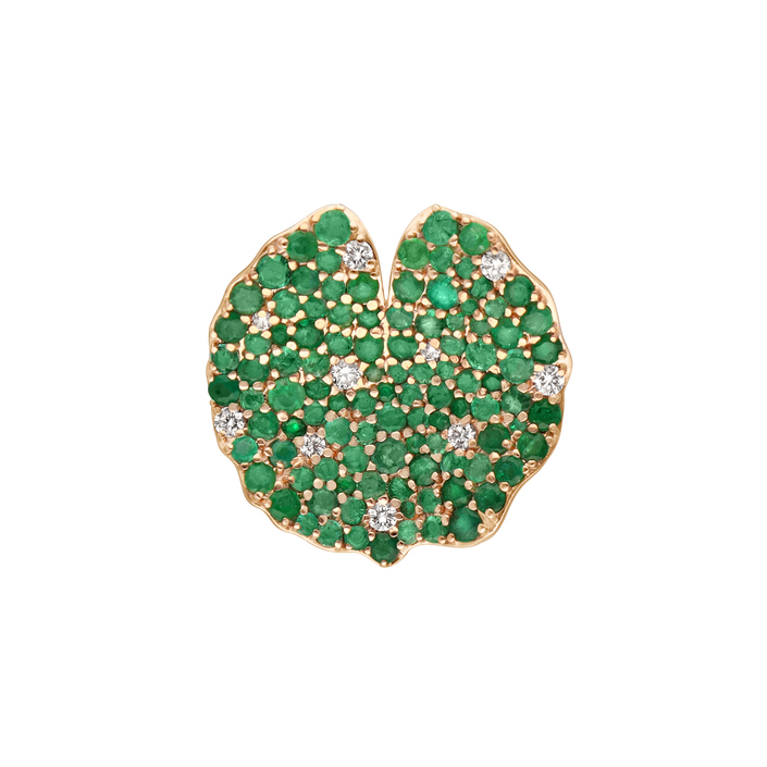 Emerald Tide Brooch