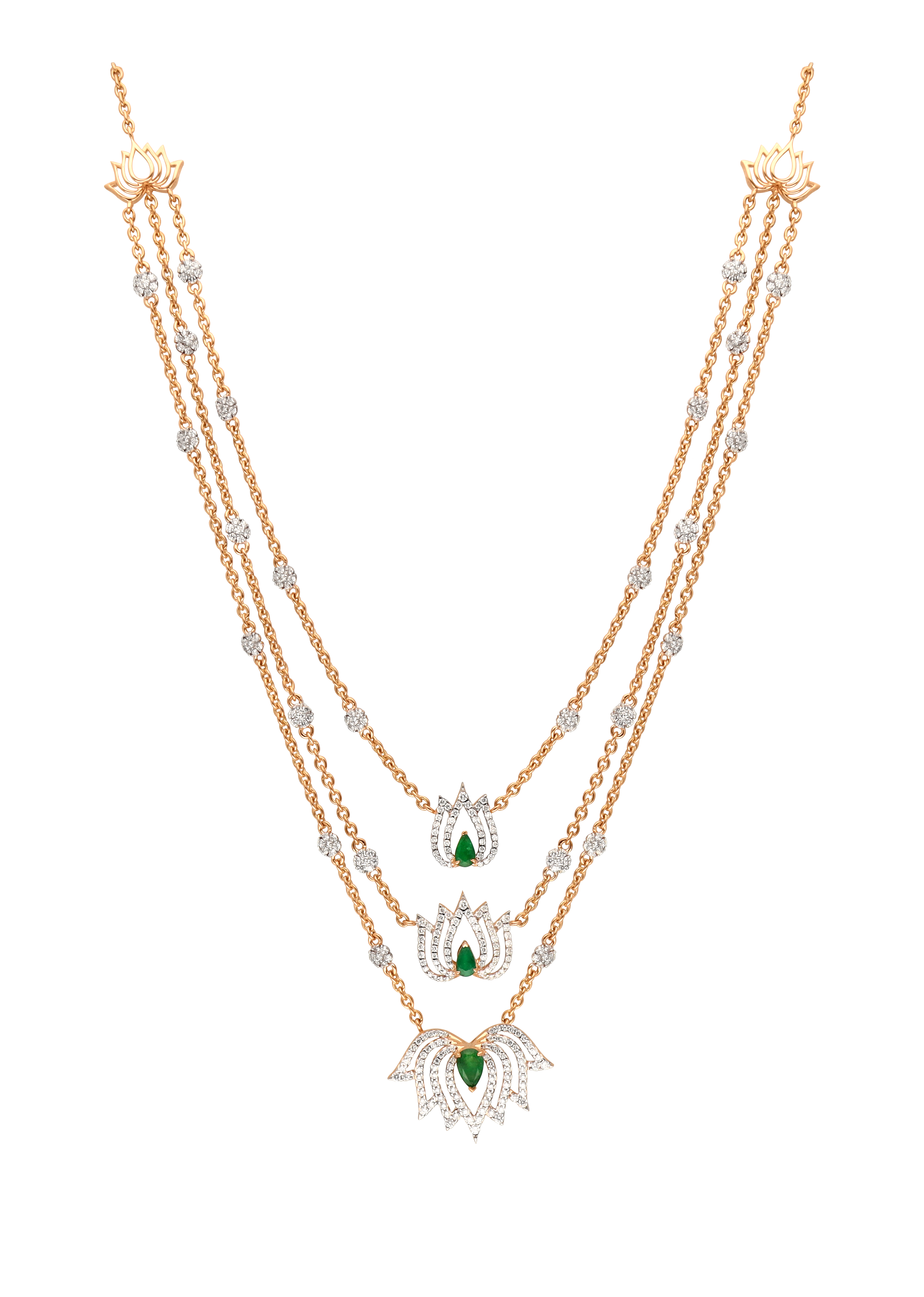 Emerald Crest Necklace