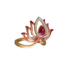 Crimson Whirl Ring