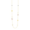 Long Necklace Plain Mother of Pearl