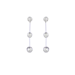 Crown Jewel Diamond Earrings