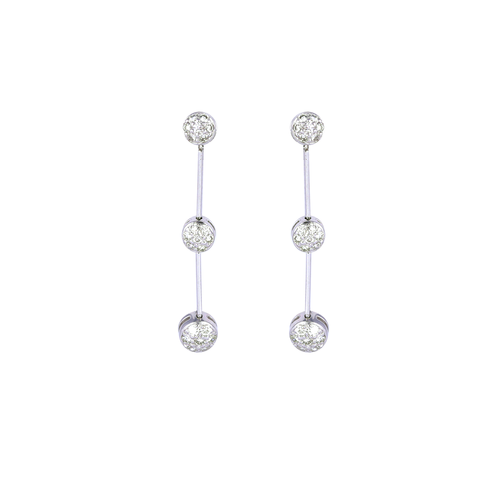 Crown Jewel Diamond Earrings