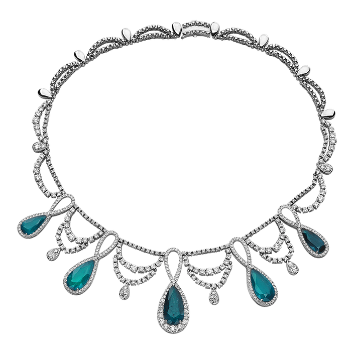 Ocean Serenity Topaz Necklace