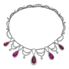 Royal Scarlet Ruby Necklace