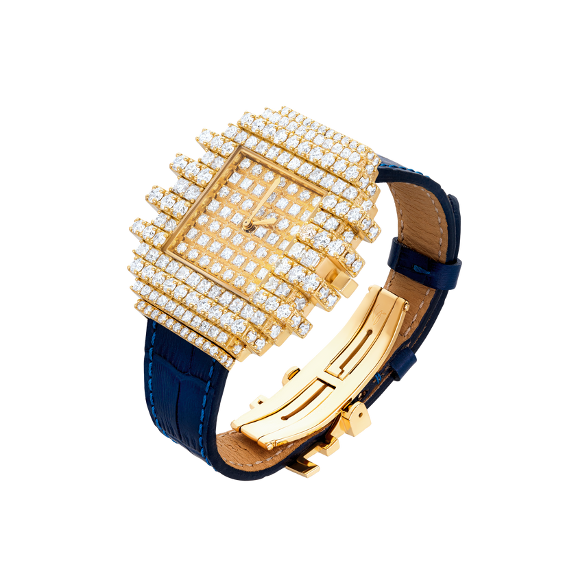 Eterna Éclat: Swiss Gold & Diamond Watch