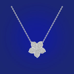 Full Diamond Pendant- Necklace