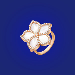 Frame Diamond Jasmine Ring