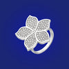 Jasmine ring in full diamond