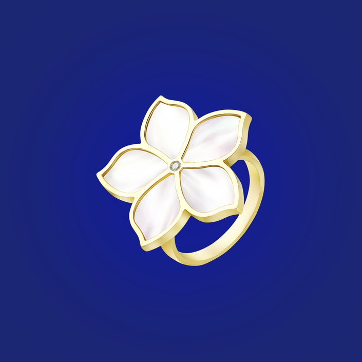 Ring Plain Mother of Pearl